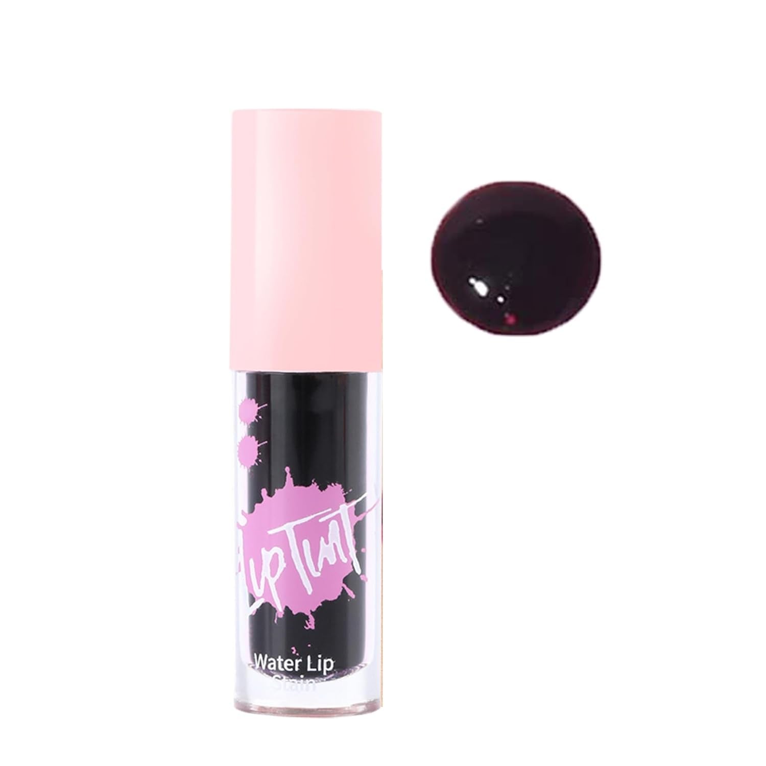 6 Colors Water Lip Tint Stain, 2 in 1 Lip & Cheek Tint Moisturizing Mini Liquid Lipstick, Matte Velvet Water Tint Lip Gloss, Blusher Water Tint Makeup, Long-Lasting Waterproof Non-Sticky Lip Glaze (#06)